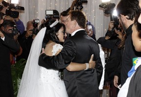 Casamento de Pepê e Thalyta Santos em São Paulo (Foto: Celso Tavares/ EGO)