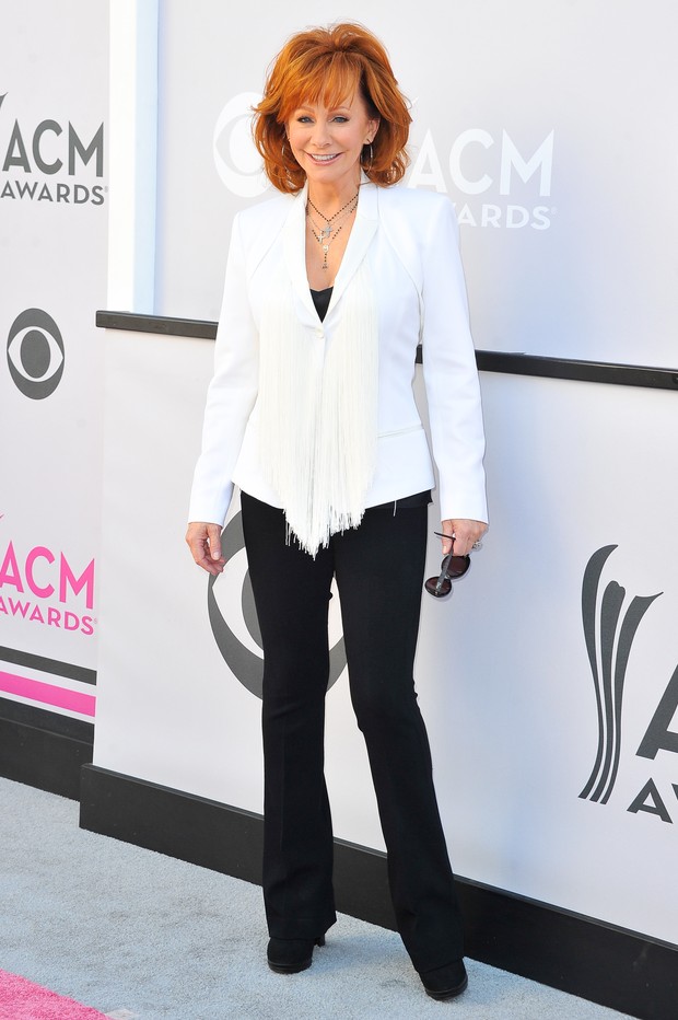 Reba McEntire no American Country Music Awards (Foto: Getty Images)