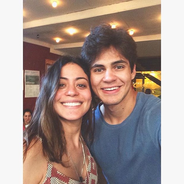 Carol Castro com Lucas Veloso (Foto: Instagram/Reprodução)