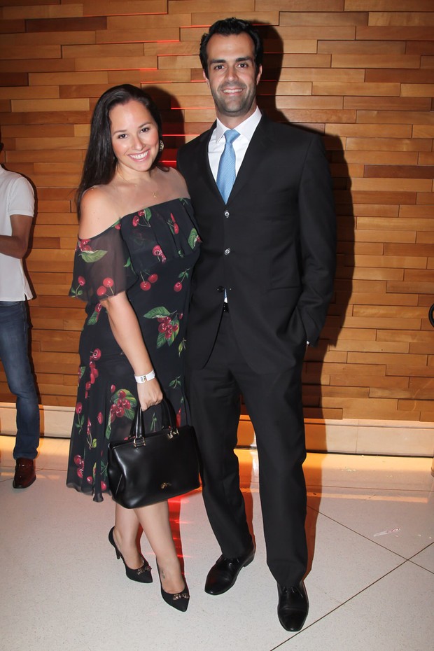 Mariana Belem e o marido Cristiano Saab (Foto: Manuela Scarpa / Brazil News)