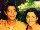 Regina Casé posta foto antiga com Zeca Pagodinho: 'Feliz aniversário'