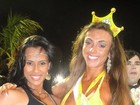 Kelly, do ‘BBB 12’, aparece com Nicole Bahls em foto de carnaval