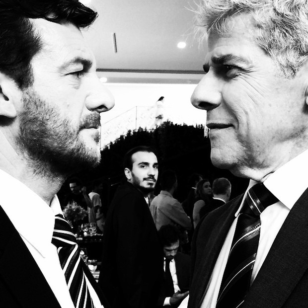 Roberto Birindelli e José Mayer (Foto: Instagram)