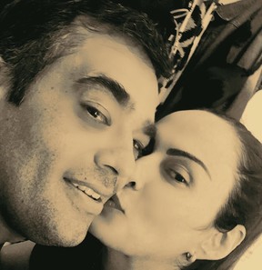 Núbia Óliiver e Paulo Santana  (Foto: Instagram / Reprodução)