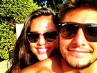 Bruno Gissoni posta foto com  a namorada: 'Melhor companhia'