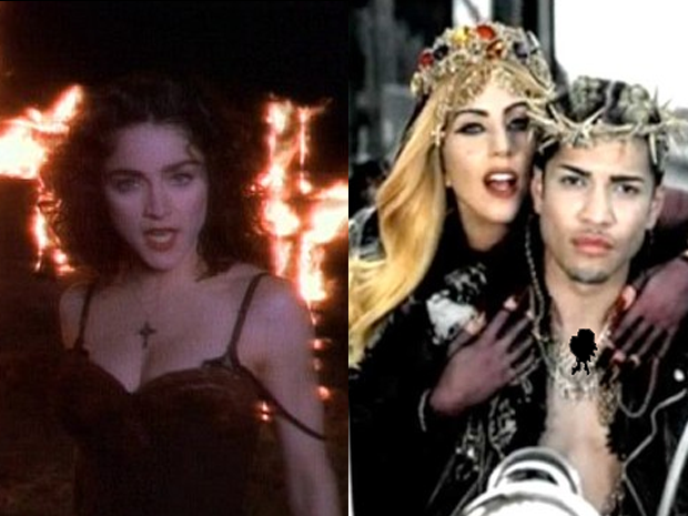 Madonna e Lady Gaga (Foto: Reprodução / Internet)