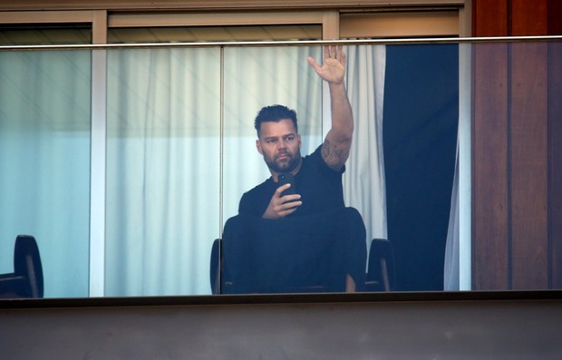 Ricky Martin no Rio (Foto: Gabriel Reis e André Freitas / Ag. News)