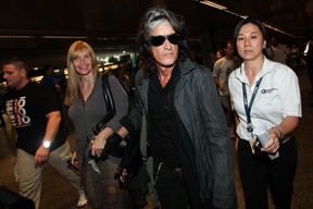 Joe Perry, do Aerosmith, desembarca em São Paulo (Foto: Manuela Scarpa / Photo Rio News)