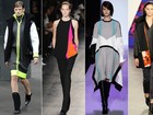 Casacos no estilo cobertor, toques de neon... Veja cinco tendências da semana de moda de Nova York
