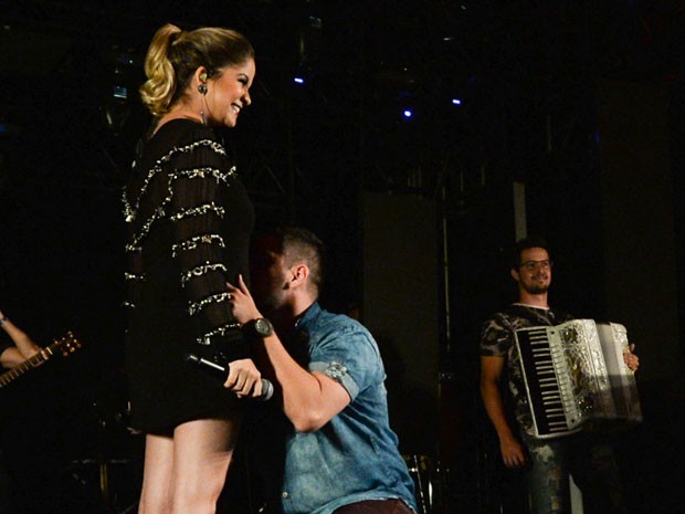Maria Cecília e Rodolfo em show em São Paulo (Foto: Francisco Cepeda/ Ag. News)