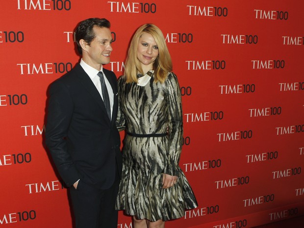 Claire Danes e Hugh Dancy em evento em Nova York, nos Estados Unidos (Foto: Lucas Jackson/ Reuters)