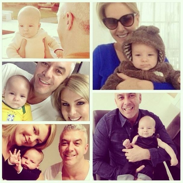 Ana Hickmann com o marido e o filho (Foto: Instagram/Reprodução)