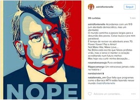 Astrid Fontenelle comenta eleição de Trump (Foto: Instagram / Reprodução)