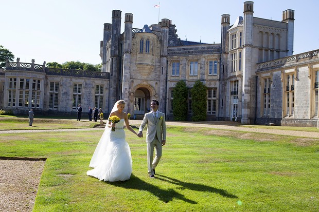 Ex-BBB Ralf Krause se casa em castelo na Inglaterra (Foto: David J Welsh / Arquivo Pessoal)