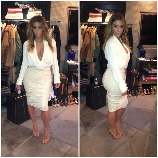 Kim Kardashian (Foto: Instagram/ Reprodução)