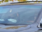 Charlize Theron e Sean Pean passeiam juntos de carro