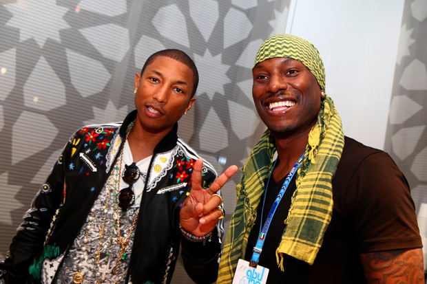 Pharrell Williams e Tyrese Gibson (Foto: Getty Image)