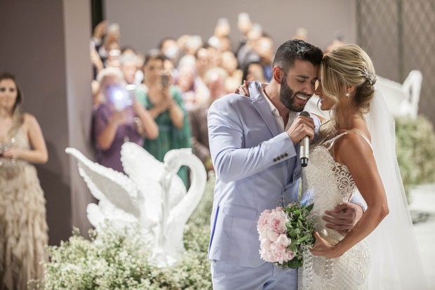 Casamento Gusttavo Lima e Andressa Suita (Foto: Rosimary Martins/ Divulgação)