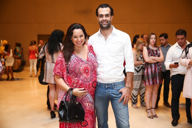 Mariana Belém e o marido, Cristiano (Foto: Manuela Scarpa/Brazil News)