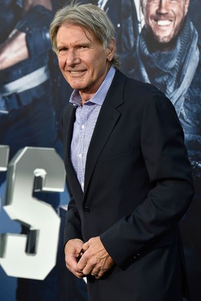 Harrison Ford em première em Los Angeles, nos Estados Unidos (Foto: Frazer Harrison/ Getty Images/ AFP)