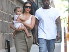 Kim Kardashian e Kanye West comemoram 1 ano de North West 