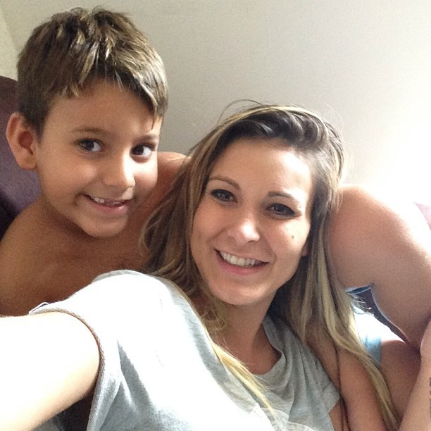 Andressa Urach com o filho (Foto: Reprodução/Instagram)