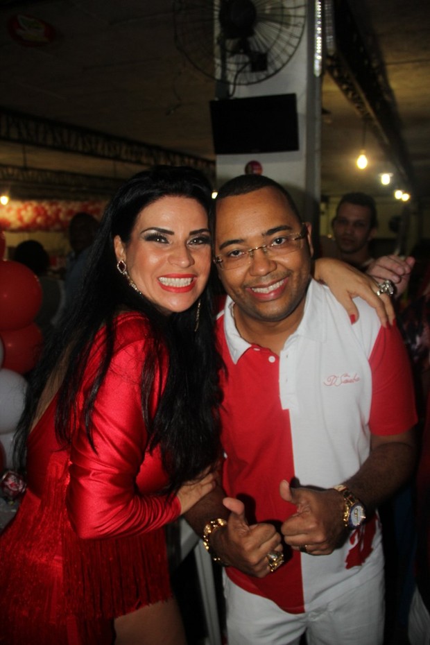 Solange Gomes e Dudu Nobre (Foto: Marcello Sá Barreto/AG.News)