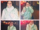 Giovanna Antonelli enfrenta o frio e se diverte em Nova York