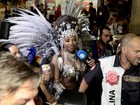 Ludmilla estreia como musa do Salgueiro no Rio: 'É hoje!'
