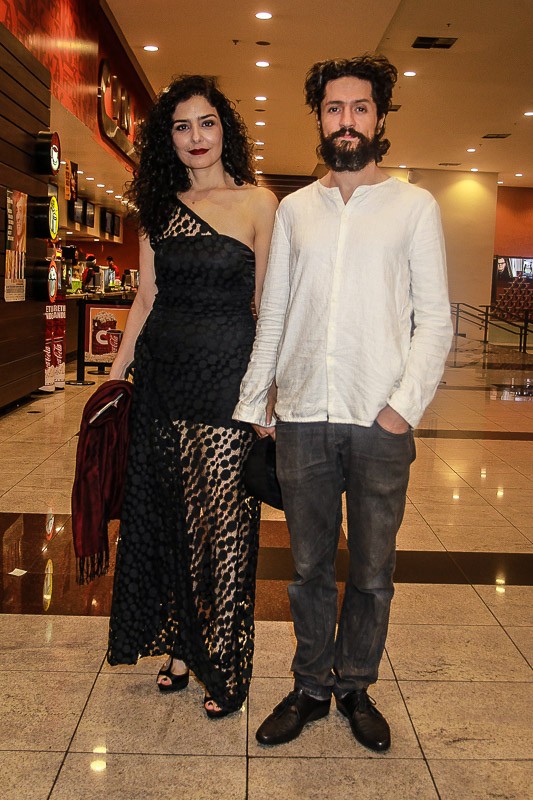 Letícia Sabatella e Fernando Alves Pinto (Foto: Raphael Castello / AgNews)