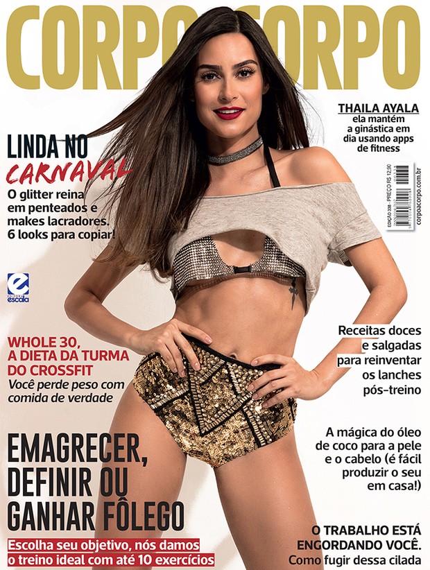 Thaila Ayala na capa da Corpo a Corpo (Foto: André Nicolau / Revista Corpo a Corpo / Divulgação)