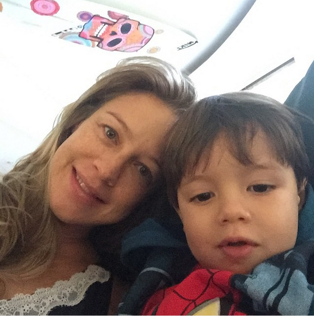 Luana Piovani com o filho, Dom (Foto: Reprodução/Instagram)