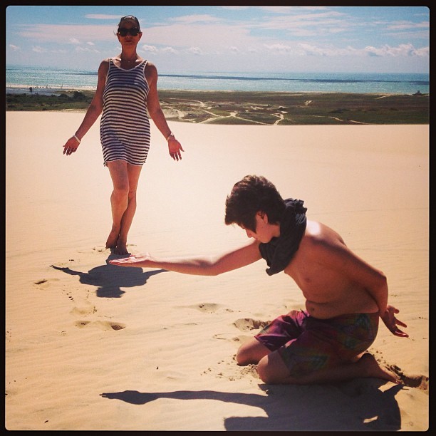 Luiza Brunet e filho (Foto: Reprodução/ Instagram)