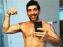 Leandro Hassum posa sem camisa nos Estados Unidos: 'Vida nova'