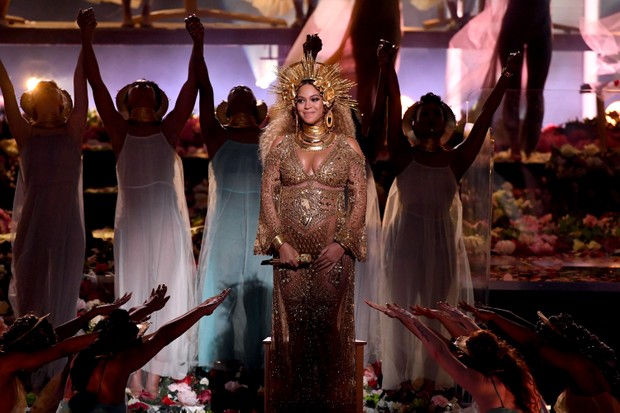 Beyoncé no Grammy (Foto: Getty Images)