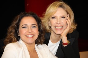 Daniela Mercury e Marilia Gabriela (Foto: Carol Soares/SBT)