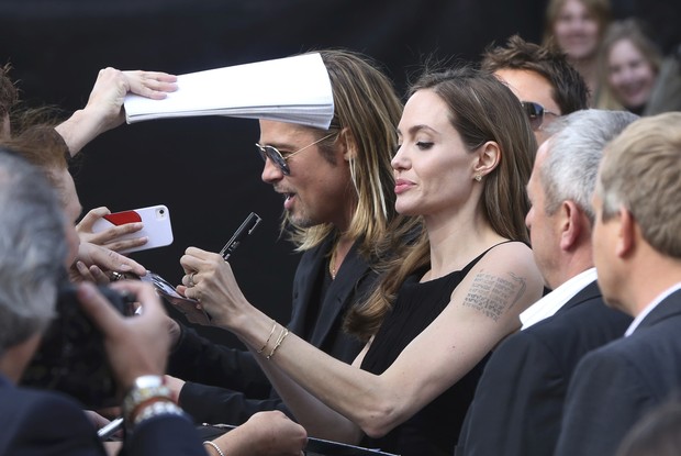 Angelina Jolie e Brad Pitt (Foto: Agência Reuters)