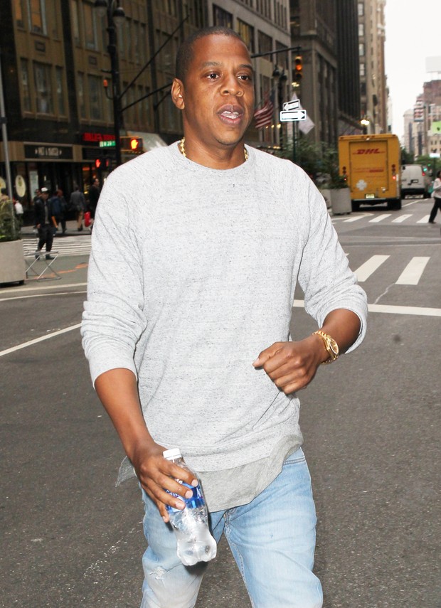 X17 - Jay-Z em Nova York, nos Estados Unidos (Foto: X17online/ Agência)