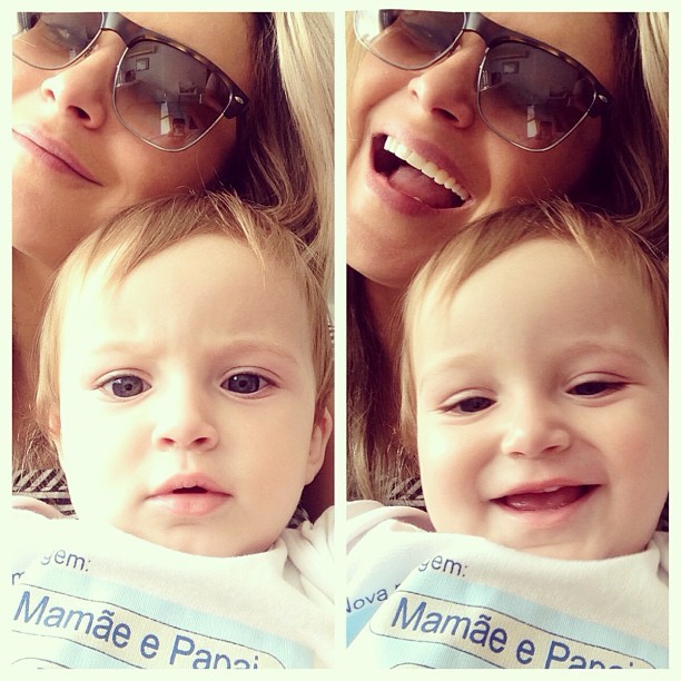 Claudia Leitte e filho (Foto: Reprodução/Instagram)