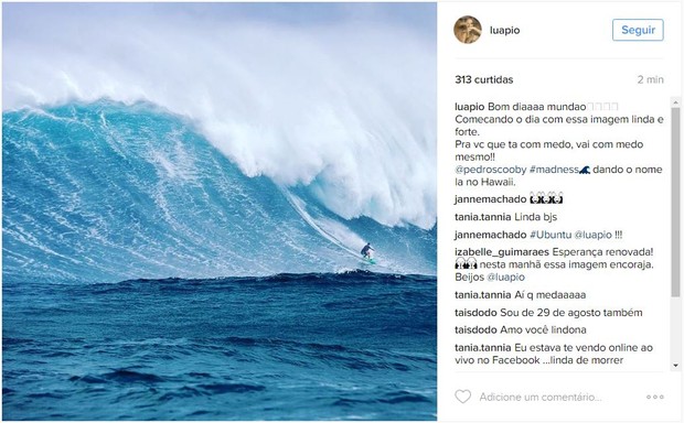 Luana Piovani posta foto de Pedro Scooby (Foto: Instagram / Reprodução)