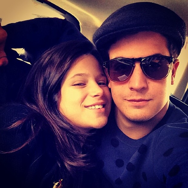 Enzo Celulari com a irmã, Sophia, em Nova York, nos Estados Unidos (Foto: Instagram/ Reprodução)