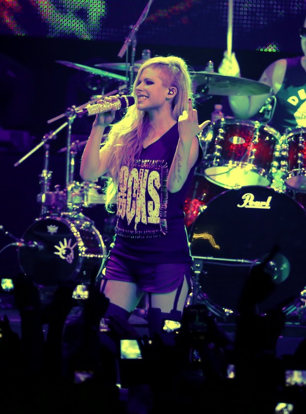 Avril Lavigne (Foto: Marcello Sá Barretto/AgNews)