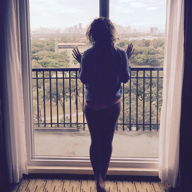 Dinah Jane, do Fifth Harmony, em Manila, nas Filipinas (Foto: Instagram/ Reprodução)