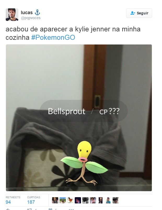 Usuários comentam lançamento do Pokémon Gol no Brasil (Foto: Reprodução / Twitter)