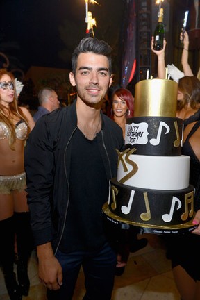Joe Jonas comemora aniversário em Las Vegas, nos Estados Unidos (Foto: Bryan Steffy/ Getty Images)
