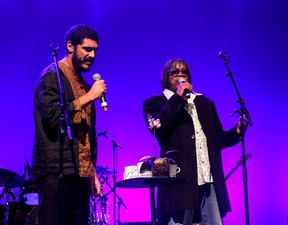 Milton Nascimento e Criolo (Foto: Thiago Duran / AgNews)