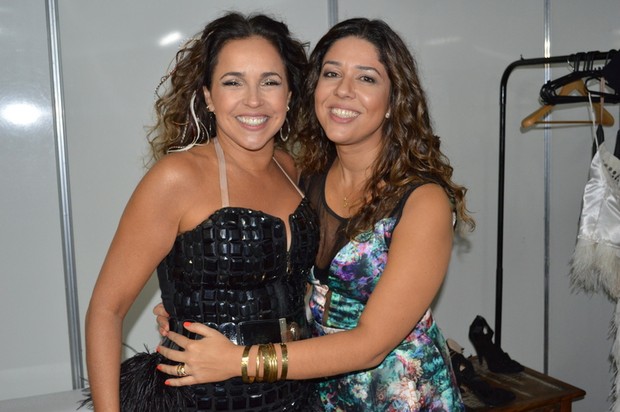 Daniela Mercury e Malu Verçosa (Foto: Felipe Souto Maior / AgNews)