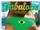 Revista britânica polemiza com close do bumbum de Rô Fraga na capa