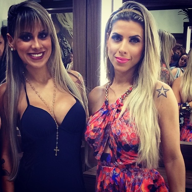 Ex-BBB Vanessa e Ana Paula Minerato em evento em São Paulo (Foto: Instagram/ Reprodução)