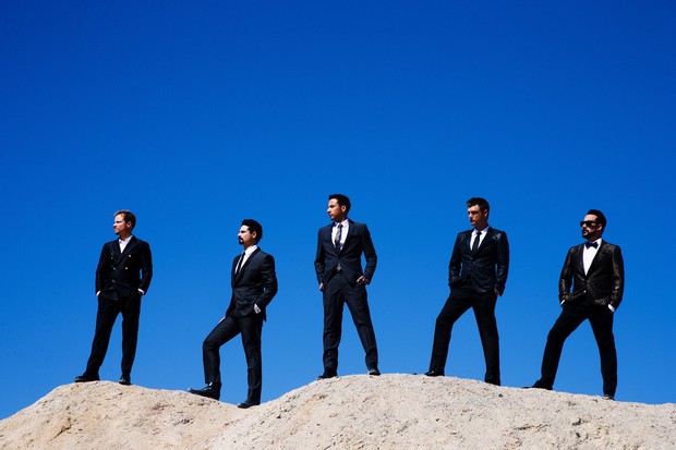 Os integrantes do grupo Backstreet Boys (Foto: Divulgação)